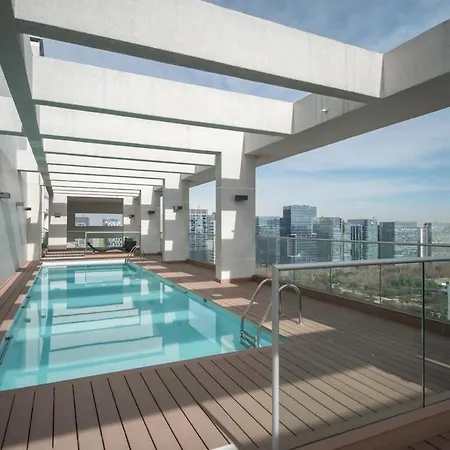Premium 2Br 2Ba Parque Arauco - Balcon Con Malla Santiago Exterior photo
