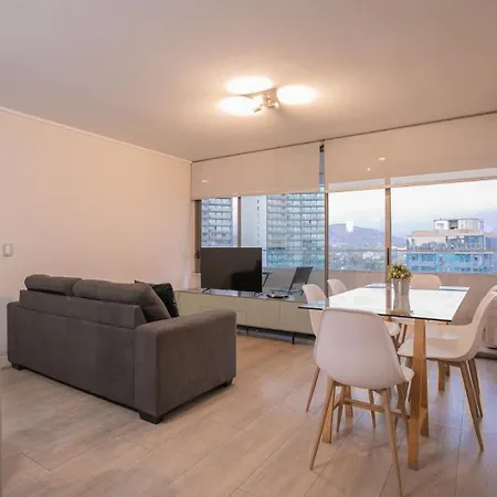 Premium 2Br 2Ba Parque Arauco - Balcon Con Malla Santiago Exterior photo